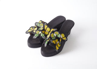 TITLI YELLOW WEDGES 2.5