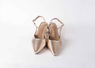 SAZ ROSEGOLD MULES